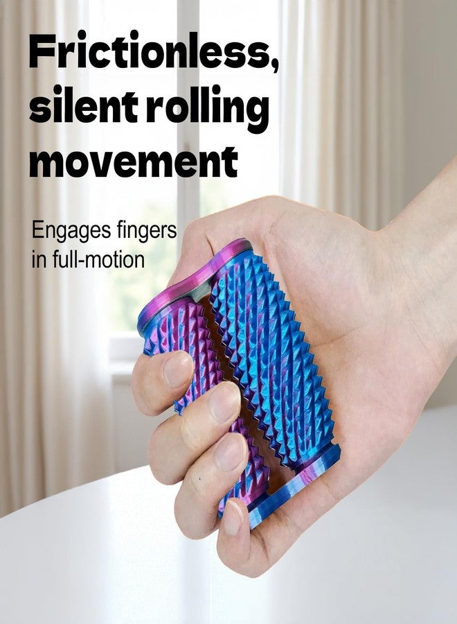Aikertec Handheld Fidget Toy with Tactile Spikes for Adults, Help Relieve Stress, Anxiety, Tension, Promotes Focus, Promotes Focus and Portable Design - Image 3